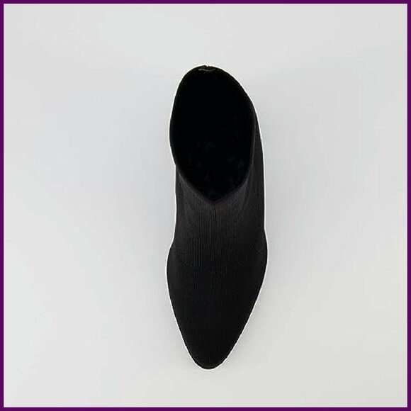 Stretch Knit Ankle Boots with Memory Foam, Wide Widths Available - Picture 7 of 8